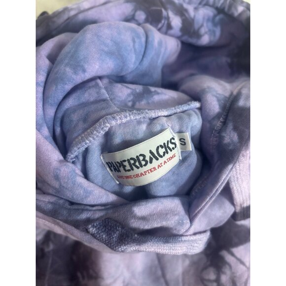 Tie-Dye Hoodie Sweatshirt By Paperbacks S - Picture 3 of 3